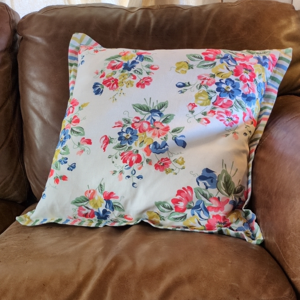Cath Kidston London Feather Pillow Cover And Feather Pillow Accent Pillow Floral